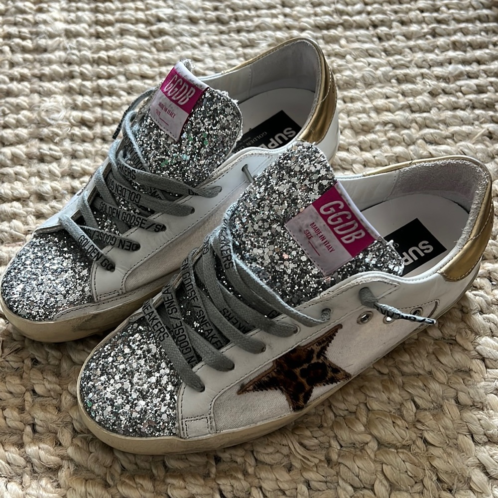 Golden Goose Superstar Leather Sneakers